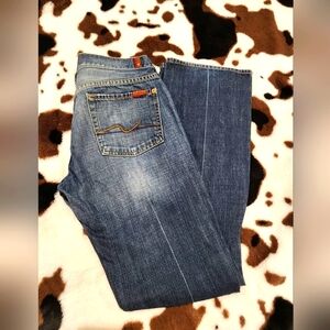 Womans 7 For All Mankind Boot Cut Jeans